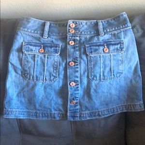 Abercrombie and Fitch Jean skirt